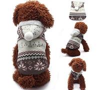 Generic Chapitres de l'entreprise Robes d'hiver, Vêtements d'hiver pour Chiens de Compagnie, sans Danger pour Chat (Taille 10)