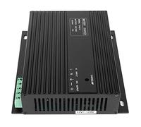 Generic Chargeur de Batterie de Groupe électrogène Intelligent 12 V/24 V 10 A pour Batterie Solide Entièrement Scellée à Large Température, AC 80-275, Fonctionne avec Différentes Marques, Tension et