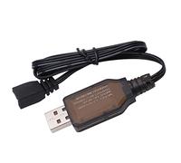 Generic Chargeur de Batterie RC, Chargeur de Batterie Lipo 1/16 de Voiture RC 7.4V 1000mA Composants électroniques en Plastique pour 1/16