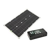 Generic Chargeur de Batterie Solaire Mono, Kit de Panneau Solaire RV High Performance High Performance High-Performance Port Port USB pour RV