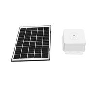 Generic Chargeur de Panneau Solaire 4W avec Support Réglable pour Caméras de sécurité Extérieures et Lampes de Camping à Serrures Intelligentes (WHITE)