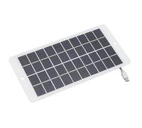 Generic Chargeur de Panneau Solaire en Silicium Polycristallin 10 W avec Sortie de Type C, Panneau de Charge Solaire de Protection IP65 pour Feu de Circulation, Réverbère