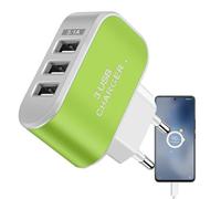 Generic Chargeur multiport USB, Bloc de Charge pour Plusieurs appareils, Bloc de Chargeur USB 3, Chargeur portatif Intelligent d'adaptateur de Mur pour la Maison