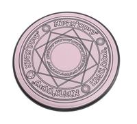 Generic Chargeur sans Fil Rapide Portable 20 W avec Forme de Tableau Magique Unique pour Un Chargement sans Fil Pratique Style de Bureau Rose