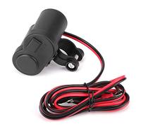 Generic Chargeur USB pour Moto, Prise Allume-Cigare étanche, Compatible avec Le Contrôle Intelligent IC, Câble de 1.2m