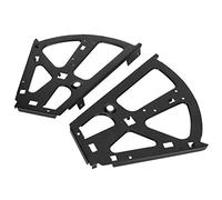 Generic Charnière D'armoire à Chaussures Support Tournant Durable pour une capacité D'armoire Supplémentaire, Installation Pratique pour étagère à Chaussures, Acier laminé à Froid Noir 10,2 X 9,4