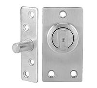 Generic Charnière de Porte Tournante Antirouille, Arbre Rotatif à 360 Degrés pour Grands Bâtiments et Demeures, Acier Inoxydable, Fonte D'aluminium 90x30mm