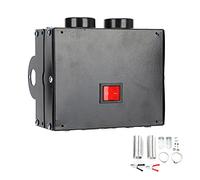 Generic Chauffage de Voiture Portable à Chauffage Rapide, 600W, Dégivreur, Ventilateur Silencieux pour Camion, Désembuage, Fer de Haute qualité, 12V/24V (12V)