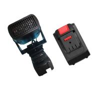 Generic Chauffage Portatif 2 Réglages de Température et Fonctionnement Silencieux, Ventilateur de Chauffage Compact Réglable avec Réglage D'inclinaison à 160°, S'adapte à N'importe Quelle Pièce,