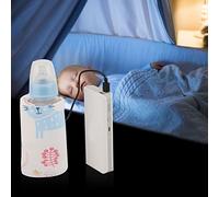 Generic Chauffe-biberon USB Housse Chauffante à Lait Portable pour Voyage Thermostat isolé avec compatibilité 5V 2A Mélange de Coton Conception de Dinosaure (Chatte)