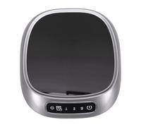 Generic Chauffe-café électrique avec Arrêt Automatique, Plaque Chauffante, 3 Vitesses, Température Réglable, Design élégant pour Bureau, Maison, Bureau, s'adapte à la Plupart des Tasses, Matière