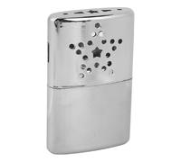 Generic Chauffe-Mains sans Flamme 12 Heures, Chauffe-Poche en Aluminium Robuste pour Voyage, Camping, Brûleur Catalytique, Mains pour Aventure en Plein Air, Argent