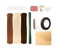 Generic Chenille pour L'artisanat, pour La Maison, Les Festivals, Le Bricolage, Les Projets D'artisanat, La Fabrication En, Brun