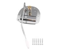 Generic Chevalet Trémolo de Guitare, Cordier Vibrato Vintage, Pont de Bras Trémolo Amovible avec Bouton de Verrouillage, Idéal pour les Pièces de Ponts de Guitare électrique en Acier, en Alliage de