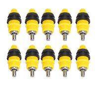 Generic Chicken Waterer Nipples, Volaille Waterer Chicken Water Waterder Automatic Minpple Drinking Fountain 10pcs Ball Valve Type Poultry Dinkers for Coop Outdoor
