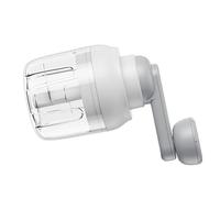Generic Choppeur à l'ail, Bien-file du Mélange Manuel Fiable Robot Culinaire pour l'ail à ' pour Cuisiner à la Maison (WHITE)