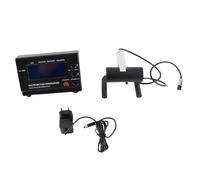 Generic Chronomètre Professionnel, Testeur de Montre Mécanique avec écran LCD pour Réparateurs de Montres et Amateurs, Calcul Automatique de L'erreur D'amplitude de Déviation (Prise UE)