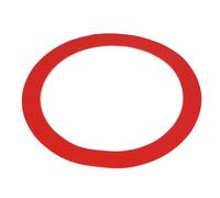 Generic Cibles de Golf Cercle Ultra Mince Silicone Coloré pour Pratiquer L'Écaillage et Le Putting 1 Pièce (Petit Cercle Rouge 50,5cm)