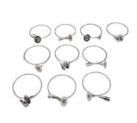 Generic Cintre Robuste pour Panneaux de Plafond, Fil en Acier Inoxydable de 2m X 1.5mm, capacité de Charge de 66lbs pour Panneau D'affichage (10PCS)