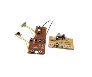 Generic Circuit Board Module Transmetteur Récepteur Voiture Télécommandée PCB Pièce Remplacement Fonction Adapté aux Enfants Apprentissage Manuel
