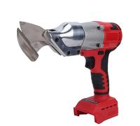 Generic Cisailles à Métaux sans Fil, Tête Rotative à 360°, Contrôle de Vitesse en Continu, Lames en Acier allié trempé avec Lumière LED et Indicateur de Batterie, pour Acier Inoxydable, (Tapez 3)