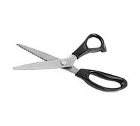 Generic Ciseaux à Cranter à Bord Triangulaire 23 Cm pour la Couture et L'artisanat avec Lames en Acier Inoxydable et Action Douce (Chm)