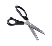Generic Ciseaux à Cranter en Tissu de Haute Précision avec Bord Triangulaire de 7 Mm pour la Couture et la Couture 23 Cm (zm)
