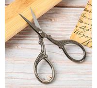 Generic Ciseaux Rétro, Broderies Rétro Scissor Vintage Cross Cross STITTH Vintage Broderie Scissor Stitch Craft Sewing Accessoires (Bronze)