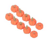 Generic Citrouilles Miniatures Réalistes en Argile pour Maison de Poupée pour Décoration d'halloween, Mini Citrouilles de Récolte à L'échelle 1:12 pour Présentation sur Table ou Cadeau pour Amis,