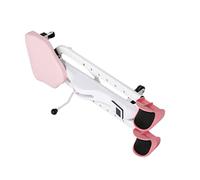 Generic Civière de Jambe Réglable et Robuste, Machine de Fente de Jambe, Réglage Fin pour Les Exercices D'étirement, Tuyau en Acier pour Enfants, Mousse ABS (Rose (sans Dossier))