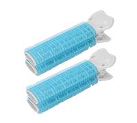 Generic Clamp/Holder à Rouleau en Volume de Cheveux, 2pcs Volumizing Cair Root Clamp/Holder pour Voyages à Domicile pour le Salon de Coiffure (BLUE)