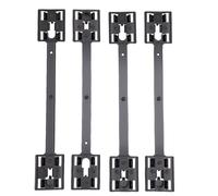 Generic Clamp/Holder de Bande de Moulage de Panneau de Seuil de Jupe Latérale ABS, Support Stable adapté à C-D Vectra B Zafira A G-H, 4 Clips