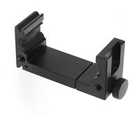 Generic Clamp/Holder de Montage Réglable pour Trépied de Téléphone Portable avec Sabot Froid pour Remplissage Léger en Alliage D'aluminium Noir pour Fente en Queue d'aronde Standard Arca 3,4 Oz 1 X