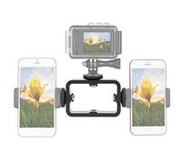 Generic Clamp/Holder de Téléphone à 3 Positions, Support de Téléphone de Haute qualité pour Diffusion en Direct de Selfie, pour Téléphones avec Appareil Photo