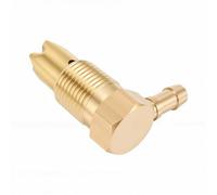 Generic Clapet Anti-retour adapté à L'évent du Réservoir de Carburant, Filetage Mâle 1/2 "NPTF, Interface de Tuyau 5/16", Dispositif de sécurité Essentiel pour Voitures en Cuivre