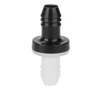 Generic Clapet Anti-retour en Ligne Unidirectionnel 3/8 ", Plastique Durable pour équipement Médical, Pièces Automobiles, Purification de L'air, 10MM (Caoutchouc de silicone PP/SILICONE)