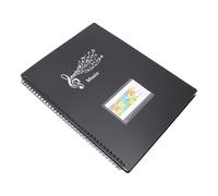 Generic Classeur de Partitions au Design élégant pour Feuilles de Musique Organisées, Format A4, 40 Pages pour étudiants et Chorales (Modèle C)