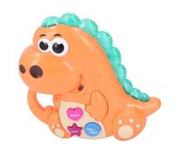 Generic Clavier de Jouets Musical, Effets Sonores Multiples Baby Dinosaur Piano Toy éducation pour Les Tout-Petits (Orange)