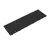 Generic Clavier de Remplacement E1-531g, Clavier de Remplacement en Aluminium Abs pour E1-531 pour Employer de Bureau pour Adultes pour Les Adultes E1-571G pour E1-531g (Black)