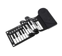 Generic Clavier électronique Portable à 49 Touches pour la Formation Musicale et le Divertissement - Idéal pour les Débutants et les Amateurs (BLACK)