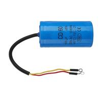 Generic Climatiseurs de Condensateur CD60 Run Condensateur CBB60 avec Fil de Fil 250V AC 600UF pour le Compresseur d'air Moteur