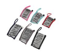 Generic Clincher de Peigne Vintage, 6pcs Femmes Banana Hair Holder Facile à Utiliser pour l'école pour les Cheveux épais