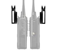 Generic Clip de Ceinture pour Talkie-walkie Noir étanche, 10 Pièces, Accessoires pour UV-9R Plus, Durable et de Haute qualité pour Une Utilisation en Extérieur