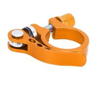 Generic Clip de Tube de Selle Durable, Collier de Serrage de Tige de Selle de Vélo à Dégagement Rapide et Lisse pour une Installation Facile, adapté aux Vélos de Montagne, Alliage D'aluminium (GOLD)