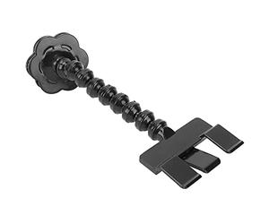 Generic Clip Flexible et Réglable pour Perche à Selfie pour Animaux de Compagnie, pour Prendre des Photos de Chiens et de Chats, Matériau PVC, 1,7 Oz, 6,9 Pouces de Longueur (Black)