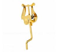 Generic Clip pour Feuille de Musique en Corne Française, Design élégant, Support D'instruments en Laiton pour Fanfare, Portable, plaqué or, 1 Pièce