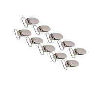Generic Clips à Suspense, Clips de Feuille de Bretelles en Feuille avec un Traitement électroplate de 20 Pcs en Métal Suspension pour les Accessoires Suspendus sur des Costumes, des Bijoux