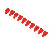 Generic Clips de Corps RC Durables, Sûrs, Petits et Compacts pour 1/24 SCX24 AXI90081, 10 X 3 Mm Clips de Corps RC (Rouge)