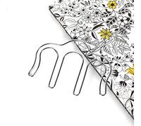 Generic Clips de Support de Page de Musique, Marque-page en Métal Durable pour une Lecture Facile de la Musique, Ensemble de 2 Pièces pour Musiciens, Disponible en Noir/argent/or/or Rose (SILVER)