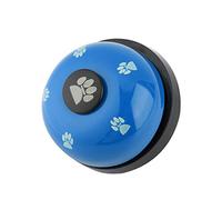 Generic Cloche de Chien, Cloches, Entraînement de Chien pour la Porte avec Fer Robuste Durable de Caricatures Mignonnes pour Animaux de Compagnie pour Chat de Jouet Interactif (Blue)